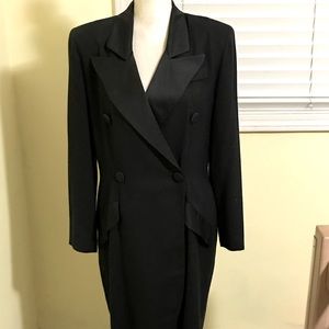 Tuxedo Black Dress